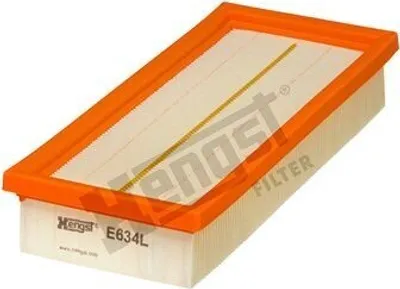 Produktbild von Luftfilter HENGST FILTER E634L für FIAT PANDA (169) Filtereinsatz