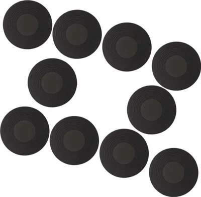 Dessous De Verre 18cm Rond Pour Tasses Antidérapantes Boissons Isolés De Chaleur - Café