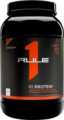 Produktbild von Rule1 | R1 Protein | 100% Whey Isolate & Whey Hydrolysate Chocolate fudge