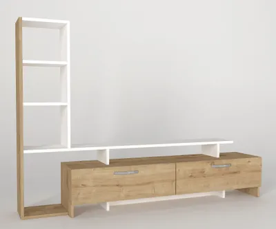 Obrázek produktu pro JAMAL Tv stěna, sapphire/bílá