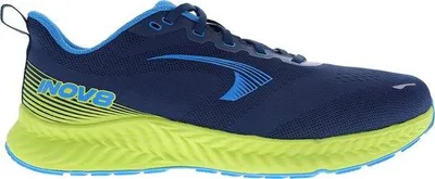 Immagine prodotto di Scarpe da corsa Inov-8 RoadFly Wide da uomo, colore blu navy/blu/lime, taglia UK 10.5