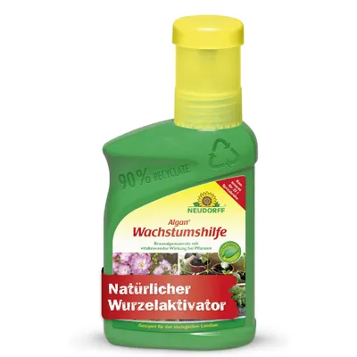Produktbild von Neudorff Algan Wachstumshilfe 250 ml für Aussaaten, Gemüse, Obst und Zierpflanzen aus Braunalgenextrakt