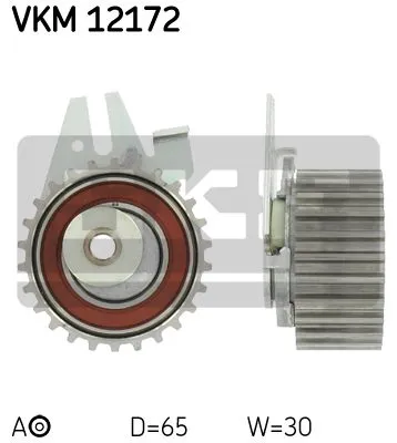 Produktbild von SKF VKM 12172 Spannrolle Zahnriemen für FIAT STILO (192) COUPE (FA/175) STILO Multi Wagon (192) BRAVO I (182) für LANCIA THESIS (841AX)