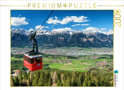 Produktbild von CALVENDO Puzzle Ein Motiv aus dem Kalender Innsbruck - Stadt in den Alpen 2000 Teile Puzzle quer | 2000 Teile Lege-Größe 90x67cm Foto-Puzzle für glückliche Stunden