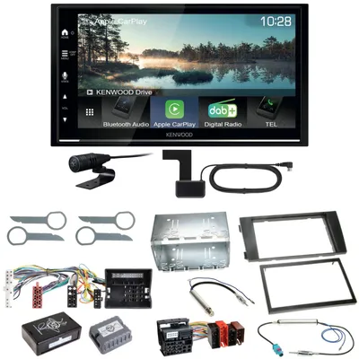 Produktbild von Kenwood DMX7722DABS Android Auto CarPlay Einbauset für Audi A6 4B Facelift