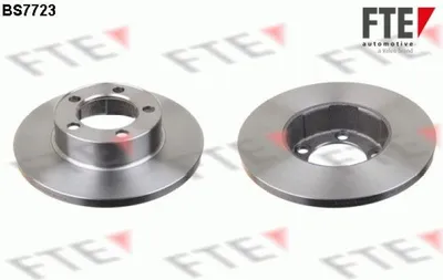 Produktbild von 2 Bremsscheiben Vorderachse voll Ø 269 mm 15 mm FTE für u.a. VOLVO P