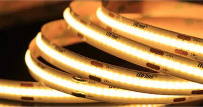 Zdjęcie produktu dla LED-line® 5-metrowa taśma LED COB 24V DC 320SMD 3600 lumenów ciepły biały (2700K)