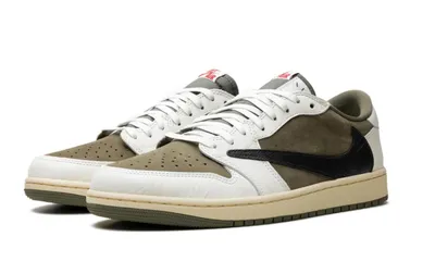 Immagine prodotto di Air Jordan 1 Low Travis Scott - Verde oliva scuro, taglia EU: 41