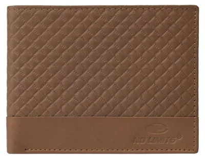 Immagine prodotto di Portafoglio da uomo in vera pelle con design intrecciato