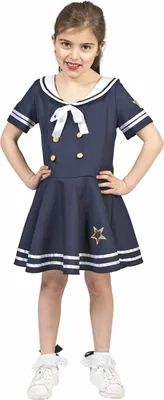 Produktbild von Matroos Marine Meisje Blauw Kostüm 116