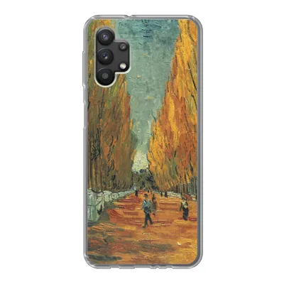 Produktbild von MuchoWow® Handyhülle Schutzhülle Hülle für Samsung Galaxy A32 5G Elysische Felder - Vincent van Gogh Silikon Softcase Handy Hülle - Softcase