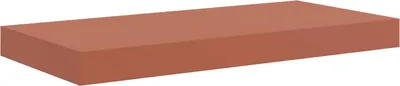 Obrázek produktu pro vidaXL Nástěnná police, červená, 50 x 23 x 4 cm, dřevotřísková deska