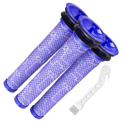 Produktbild von 3x Motorschutzfilter passend wie Dyson 965661-01 Vormotorfilter für Akkusauger Staubsauger