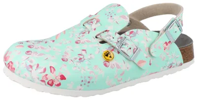 Produktbild von BIRKENSTOCK Kay ESD schmale Weite flower field mint/Birkoflor - Größe: 40