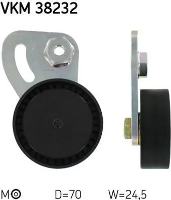 Produktbild von SKF VKM 38232 Spannrolle Keilrippenriemen für BMW 5 Limousine (E39) 5 Touring (E39) 3 Limousine (E36) 7 (E38) 3 Compact (E36)
