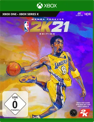 Produktbild von Take-Two Interactive NBA 2K21 Mamba Forever Edition, Xbox One, Multiplayer-Modus, E (Jeder)
