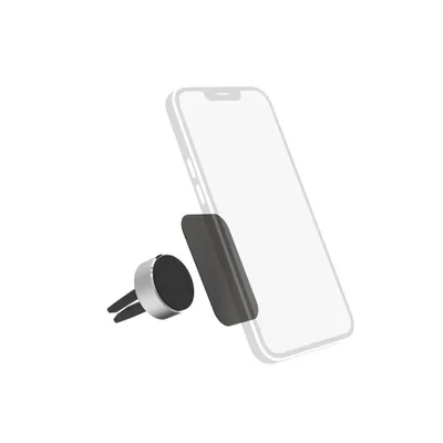Produktbild von Auto-Handyhalterung "Magnet Alu" für Lüftung, 360 Grad drehbar, universal (00201516)