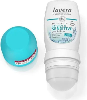 Produktbild von LAVERA BASIS SENSITIV 48h Deo Roll-on mit Bio-Aloe und Mineralien