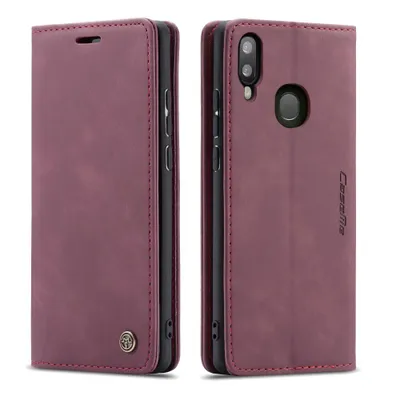 Zdjęcie produktu dla Etui z klapką na telefon Samsung Galaxy A40 karmazynowa czerwień