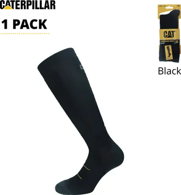 Immagine prodotto di Caterpillar 1 paio di calze da uomo a compressione in cotone nero43-46