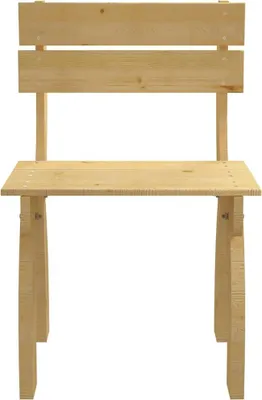 Produktbild von vidaXL Gartenstuhl Kiefernholz Imprägniert