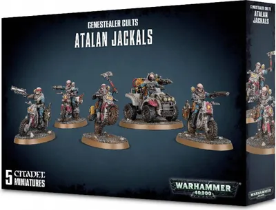 Immagine prodotto di Warhammer 40.000 Culti Genestealer Sciacalli Atalan