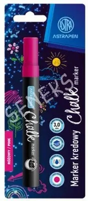 Produktbild von Astrapen Rundkreidestift, rosa – ASTRA art-pap