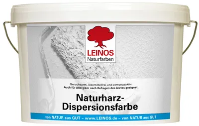 Produktbild von LEINOS Naturharz-Dispersionsfarbe 660 | 10 L | Naturweiß matt | lösemittelfrei, vergilbungsarm | innen | waschbeständig & diffusionsfähig