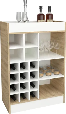Produktbild von Küchenschrank Kommode Weinregal Esilo
