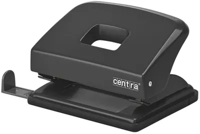 Immagine prodotto di Perforatrice HP20 in plastica per 20 fogli con guida di arresto, nera