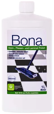 Produktbild von BONA Polish 1 Liter für Fliesen, Stein und Laminat glänzend gloss