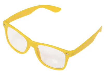 Produktbild von Miobo Nerd Brille Klarglas Gelb