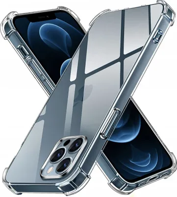 Produktbild von Techsuit Shockproof Back Cover Hülle für Apple iPhone 12 Pro - Transparent