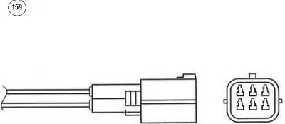 Produktbild von NTK von NGK 94805 Lambdasonde für MAZDA 5 (CR19) vor-Kat