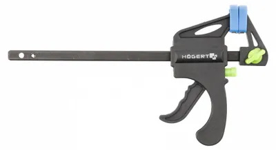 Zdjęcie produktu dla Zacisk szybkomocujący Högert, jednoręczny, 100 x 34 mm