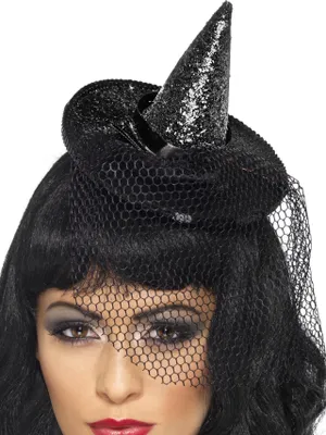 Produktbild von Mini Hexenhut für Karneval Faschingskostüm Damen