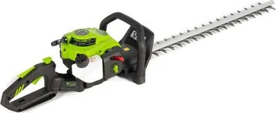 Produktbild von Zipper ZI-BHS605, Doppelte Klinge, Schwarz, Grün, Weiß, Anti-Rutsch-Griff, Benzin, 4,9 kg