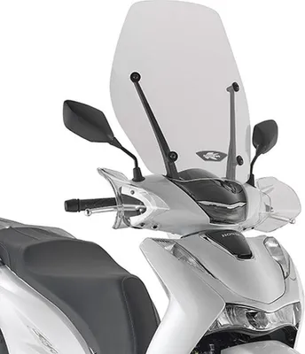 Produktbild von Glas Für Honda Sh 125/150 '20-'21 54 X 49 Cm Transparent