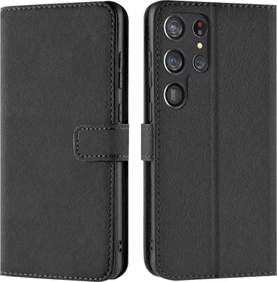 Produktbild von Puzdro typu kniha pre Samsung Galaxy S22 Ultra Case Flip Cover Ochranný kryt mobilného telefónu