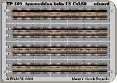 Productafbeelding van Eduard Accessoires: Munitieklemmen, Amerikaanse kaliber .50, gekleurd. Artikelnummer: 7243509