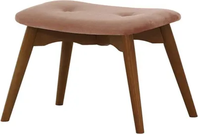 Image de Repose-pied Ducan Velvet-Kronos 29-Chêne foncé