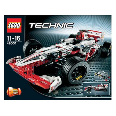 Produktbild von Lego Technic 42000 Grand Prix Racer F1 Formel 1 Rennwagen 2In1 Truck