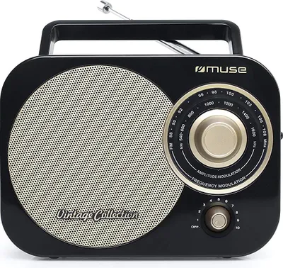 Image de Radio portable analogique noir - Muse - M055RB -