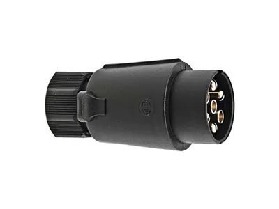Image de Fiche HELLA 7 pôles, 12 V "N" (ISO 172 plastique)