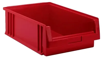 Produktbild von Sichtlagerkästen gelb 500/465x315x150 mm (LxBxH)