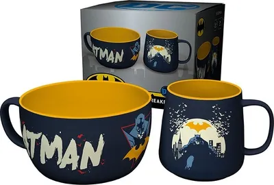 Produktbild von DC Comics Frühstücksset - Batman Iconic