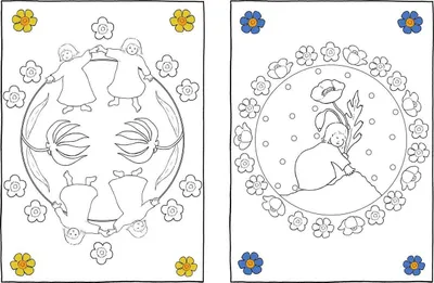 Obrázok produktu pre Etwas von den Wurzelkindern: Jahreszeiten-Malbuch
