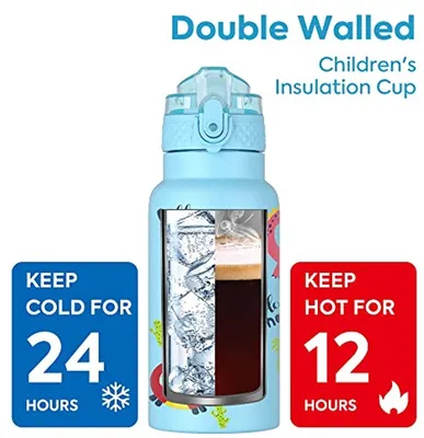 Kinder 500ml RVS isolierte Wasserflasche, Hauptbild