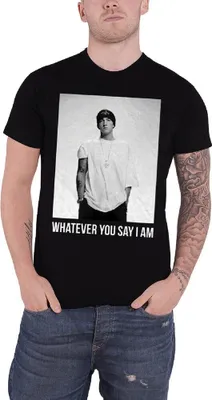 Produktbild von Eminem - "Whatever" T-Shirt für Herren/Damen Uni RO3036 (XL) (Schwarz)