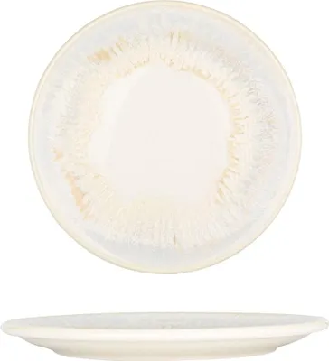 Obrázok produktu pre Dezertný tanier Bone - Wave - porcelán - 15 cm